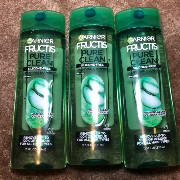 Garnier Hair 3x Garnier Fructis Pure Clean Purifying Shampoo